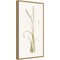 Lyme Grass by Chris Paschke 14-in. W x 27-in. H. Canvas Wall Art Print Framed in Natural